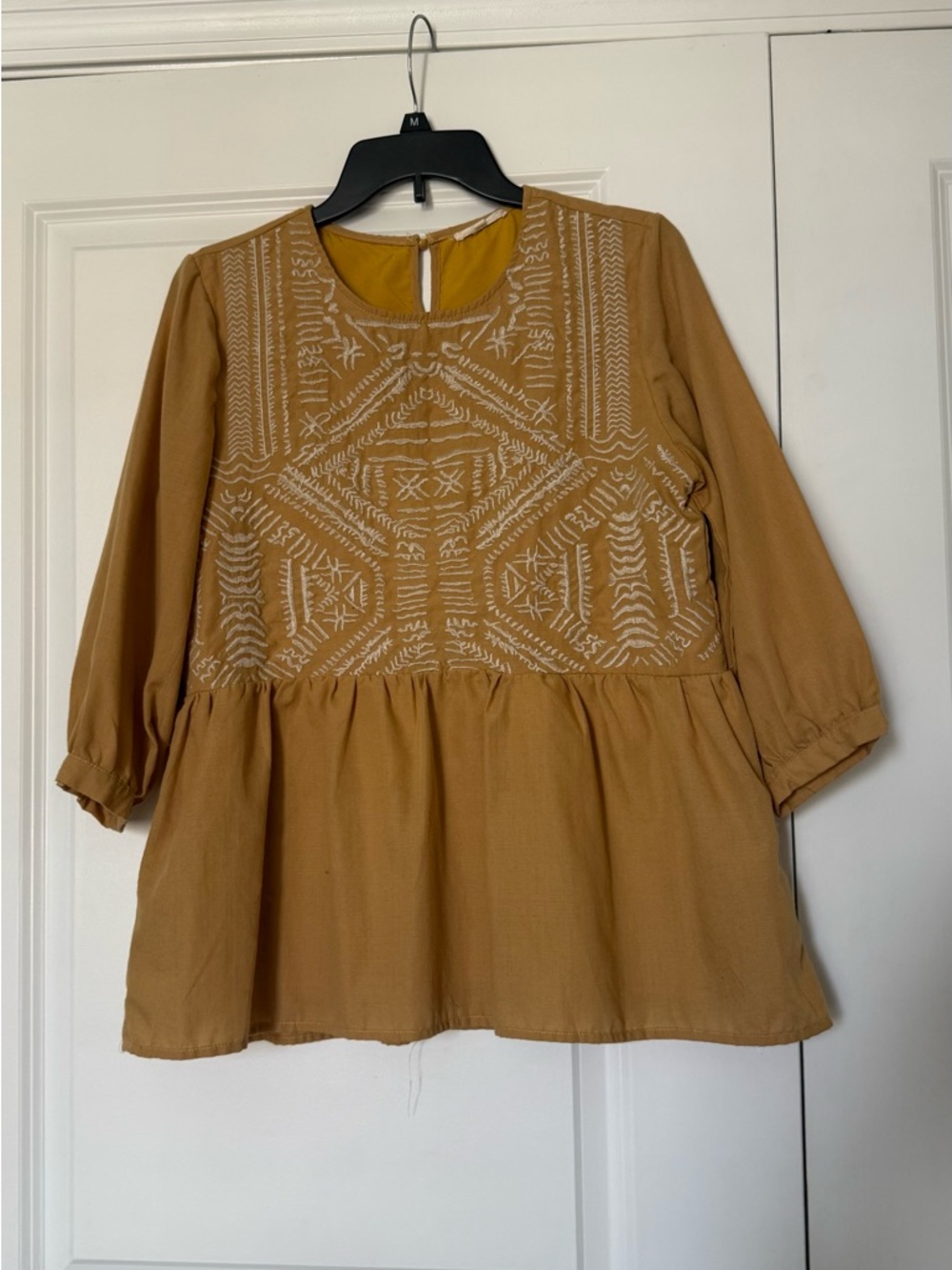 tea n rose Mustard Yellow Blouse